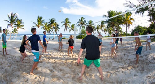 Volley Ball, Kids Sea Camp, Family Dive vacations