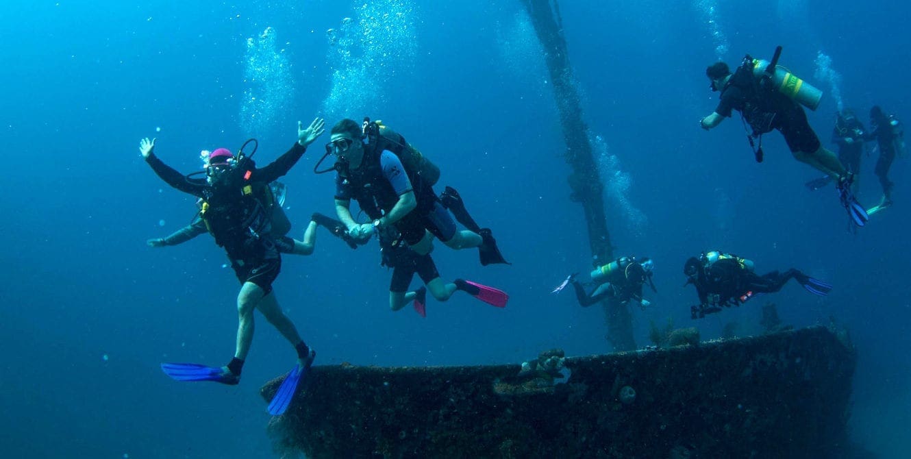 Wreck diving, Dive Training, Kids Sea Camp