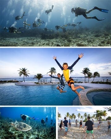 Cayman brac, Kids and diving, family vacations, Kids Sea Camp