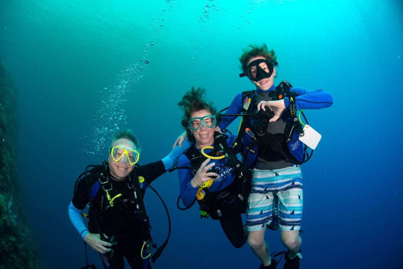 Kids Sea Camp, Family Dive adventures, Family vacations, kids scuba diving, kids scuba training. Philippines