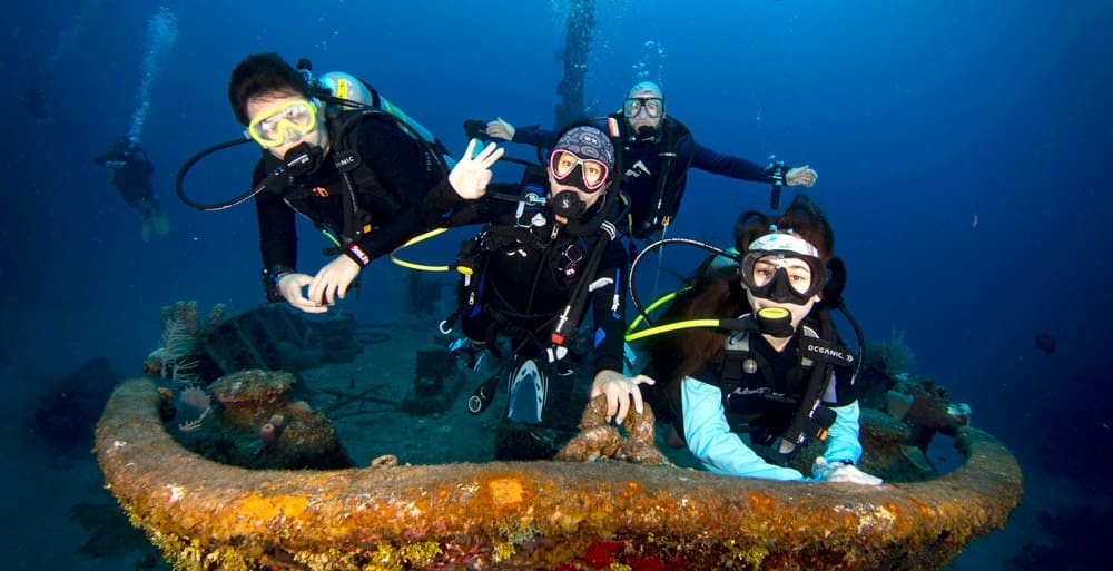 Kids Sea Camp, Kids and diving, family dive vacations